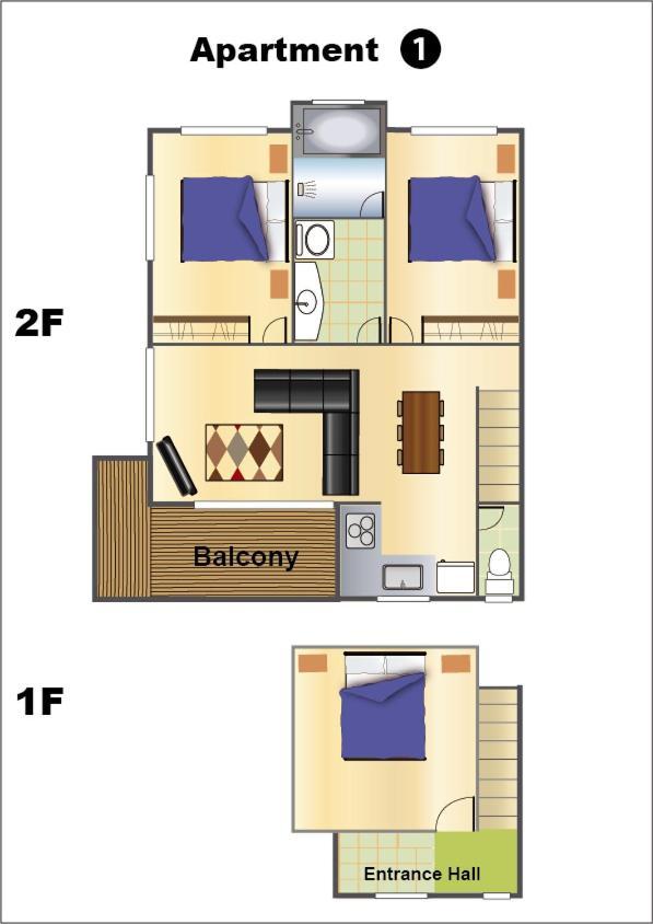 The Seasons Apartments Hakuba Exterior foto